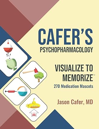 Cafer's Psychopharmacology: Visualize to Memorize 270 Medication Mascots - Pdf